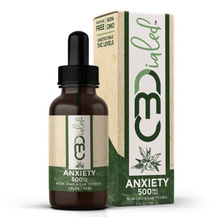 CBDialed - Tincture - Anxiety - 500mg