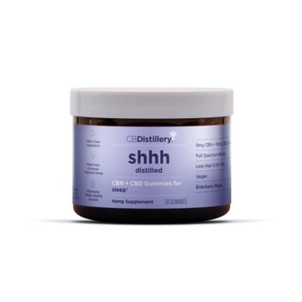 CBDistillery - Sleep - Gummies - shhh - 5mg CBN + 15mg CBD