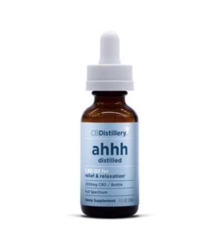 CBDistillery - CBD Oil Tincture - Full Spectrum - Ahhh - 2500mg