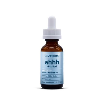 CBDistillery - CBD Oil Tincture - Full Spectrum - ahhh - 5000mg