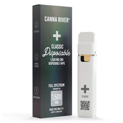 Canna River - CBD Full Spectrum - Disposable - Classic - 1500mg - 2g