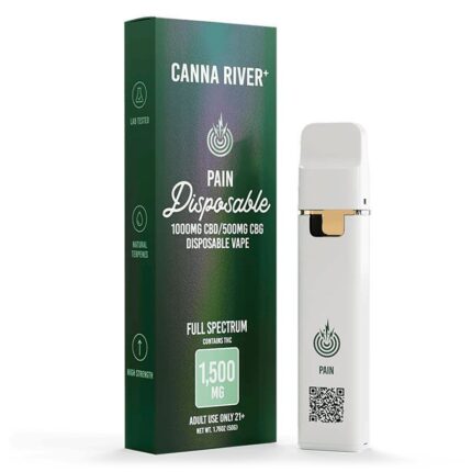 Canna River - CBD Full Spectrum - Disposable - Pain - 1500mg - 2g