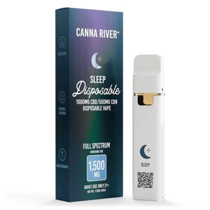 Canna River - CBD Full Spectrum - Disposable - Sleep - 1500mg - 2g