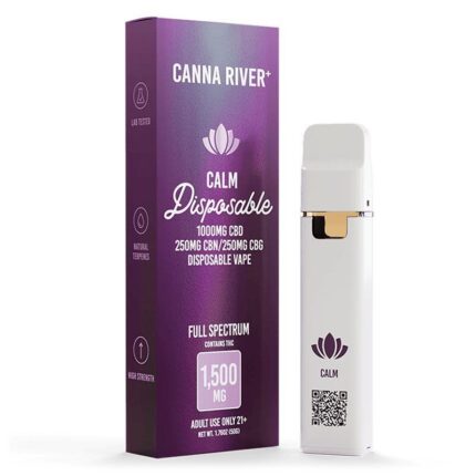 Canna River - CBD Full Spectrum - Disposable - Calm - 1500mg - 2g