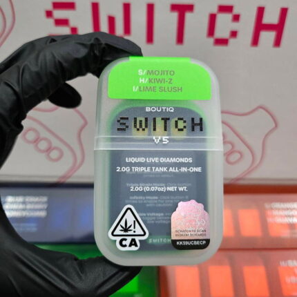 Boutique Switch V5 - Mojito (S) - Kiwi-Z (H) - Lime Slush (I) - 2G Disposable