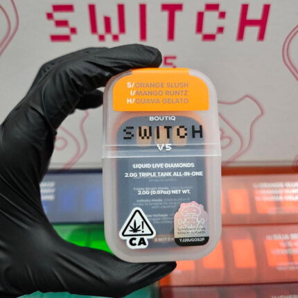 Boutique Switch V5 - Orang Slush (S) - Mango Runtz (I) - Guava Gelato (H)- 2G Disposable